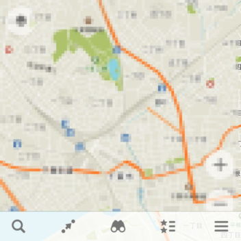 Androidアプリ→MAPS.ME