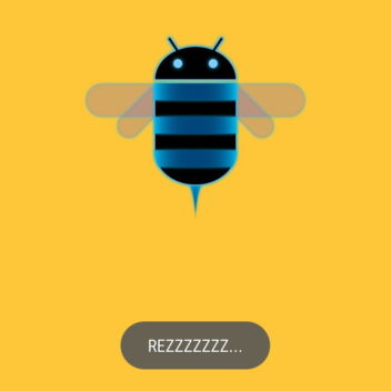 Android 3.X Honeycomb→設定→端末情報→イースターエッグ