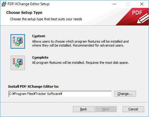 PDF-XChange Editorのインストール方法